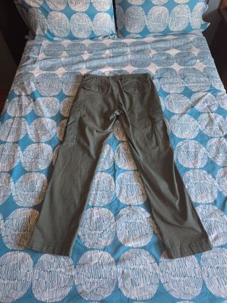 Pantalones Cargo Verdes