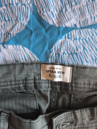 Pantalones Cargo Verdes