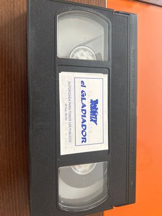 VHS Asterix el Gladiador