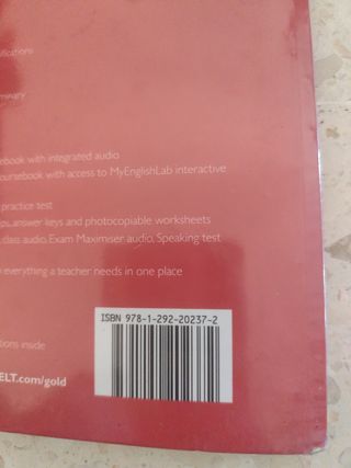 GOLD B1 PRELIMINARY NEW EDITION COURSEBOOK