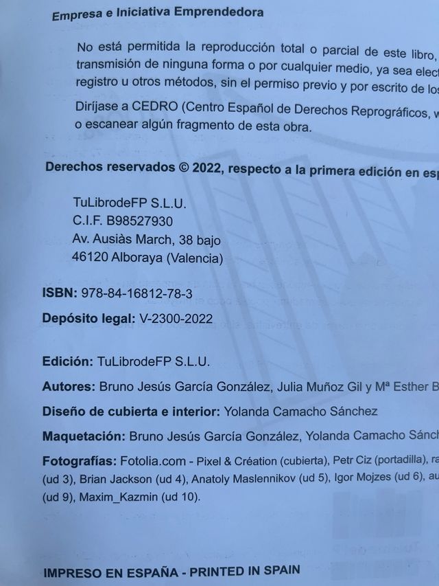 EMPRESA E INICIATIVA EMPRENDEDORA