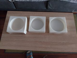 Set 3 Moldes Silicona Redondos Postres