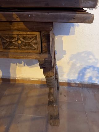 Mesa Castellana Extensible Madera Maciza