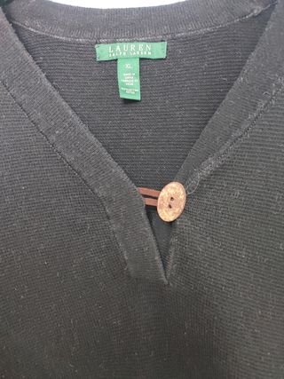 Jersey Lauren Ralph Lauren Negro Mujer