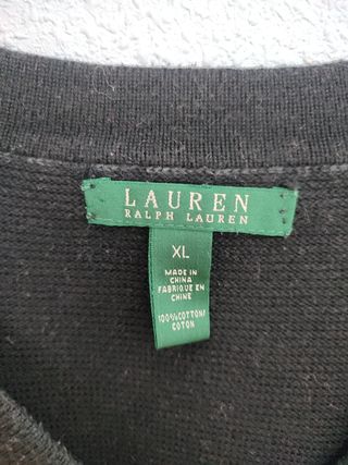 Jersey Lauren Ralph Lauren Negro Mujer