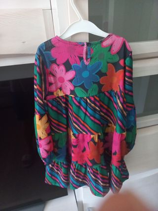 Vestido Desigual Talla 7-8