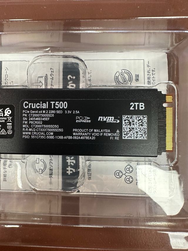 CT2000T500SSD5 2TB#E045EF
