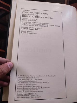 8 libros - La historia se confiesa de R. Cierva.