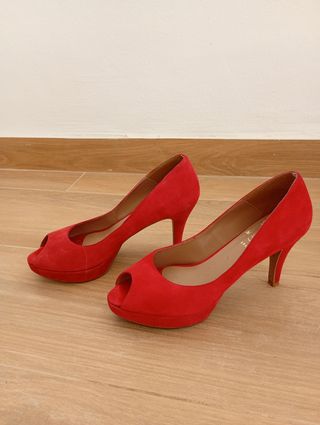 Peep Toes
Plataforma
Zapatos de tacón rojos