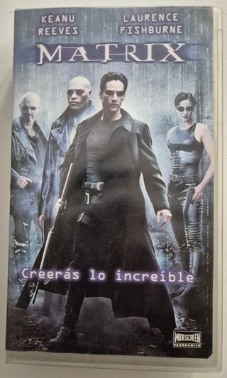 VHS The Matrix (Español)