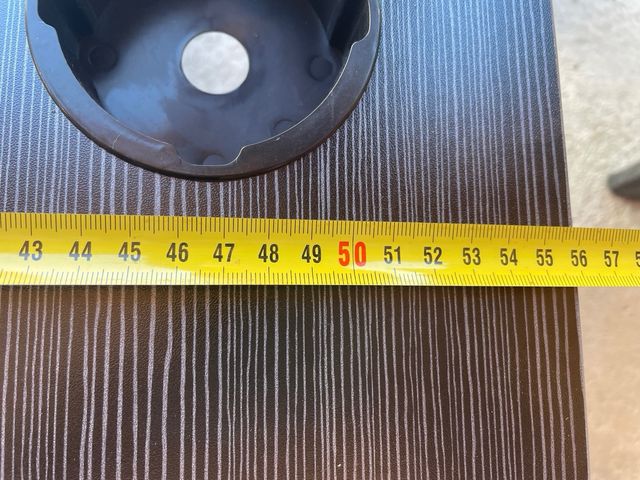 Mesa Plegable Portátil Negra y Gris