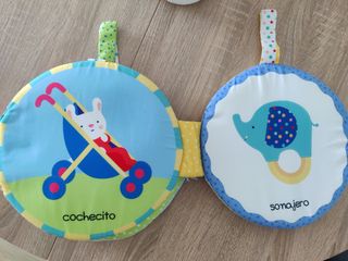 Libro de peluche bebé