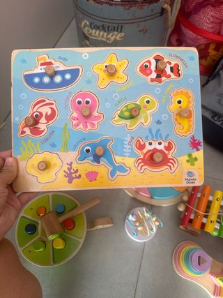 Juego de Madera Niños