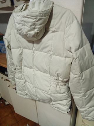 Anorak beige talla 38