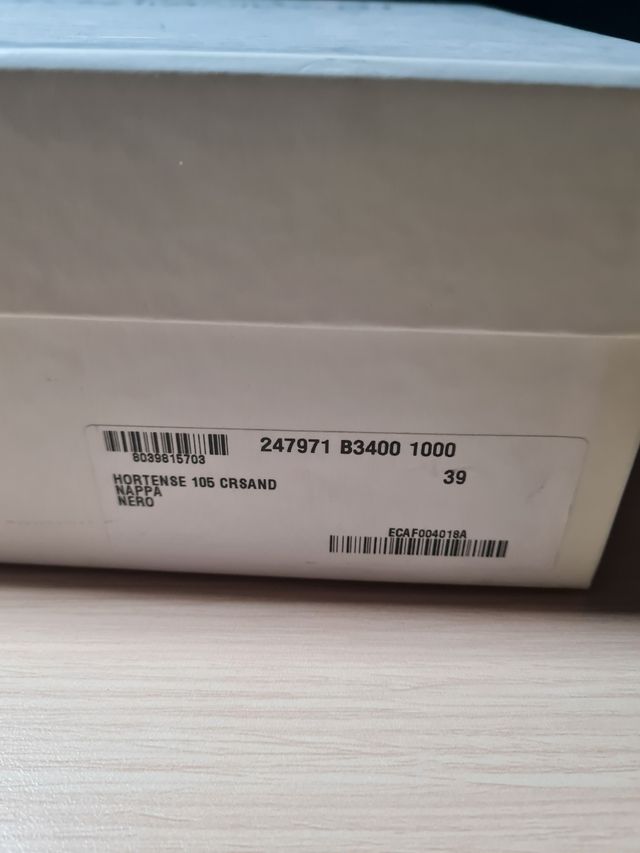 Sandalias Yves Saint Laurent Negras