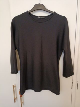 Camisa Zara Negra Talla M