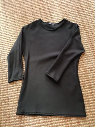 Camisa Zara Negra Talla M