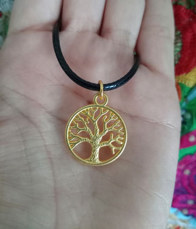 Colgante Árbol de la Vida Dorado