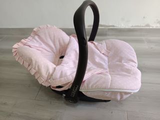 Maxi-Cosi Silla de Coche Bebé Rosa Estrellas
