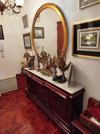 Conjunto de bronce decorativo