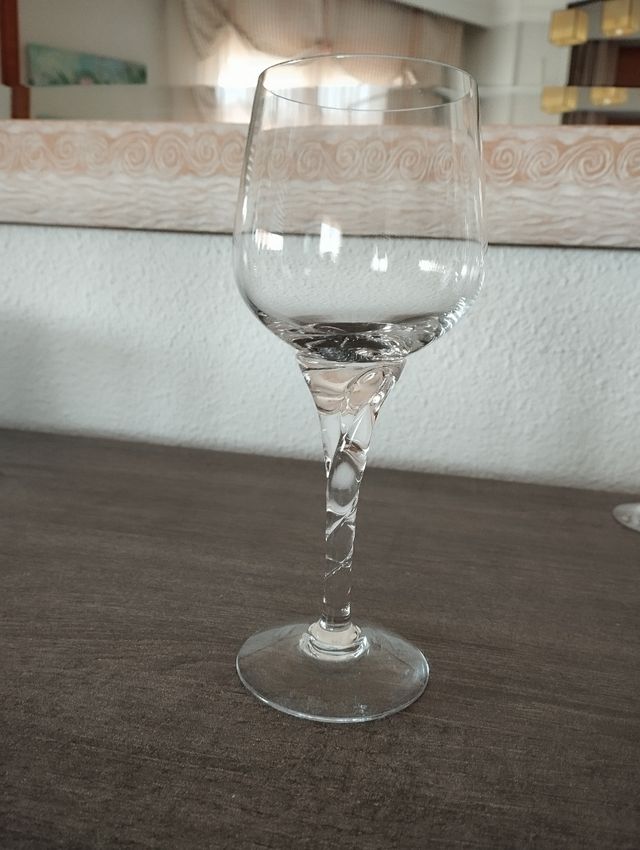 Copas de cristal fino de alta calidad