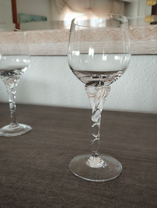 Copas de cristal fino de alta calidad