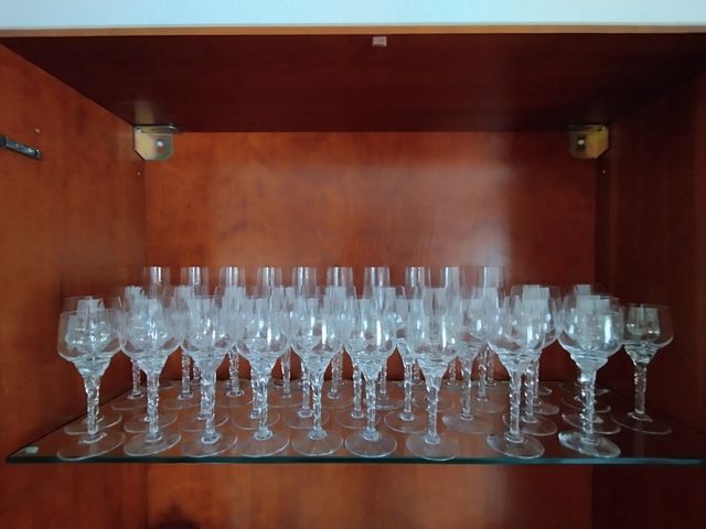 Copas de cristal fino de alta calidad