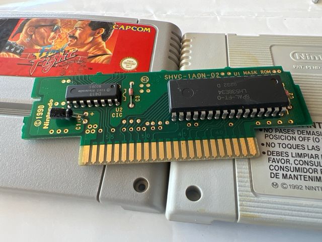 Final Fight Super Nintendo PAL España