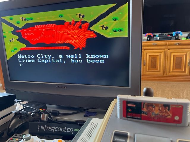 Final Fight Super Nintendo PAL España