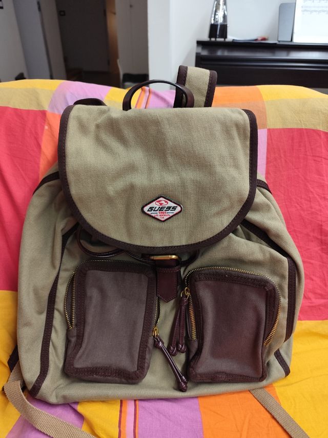 Zaino Guess Beige Tela