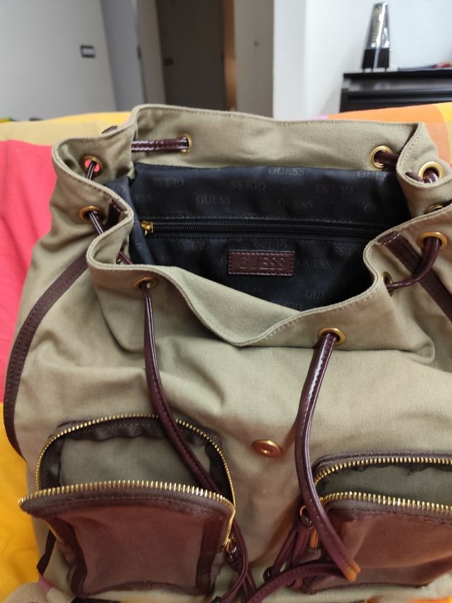 Zaino Guess Beige Tela