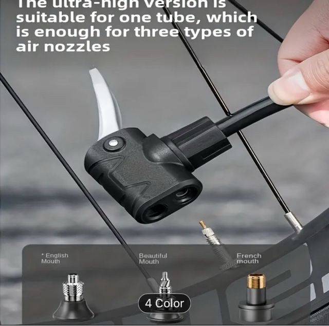 Bomba de Bicicleta Alta Presión Phoenix Roja