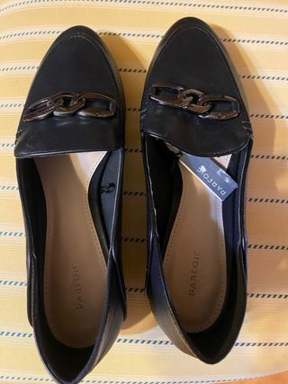 Zapatos Parfois Negros con Cadena