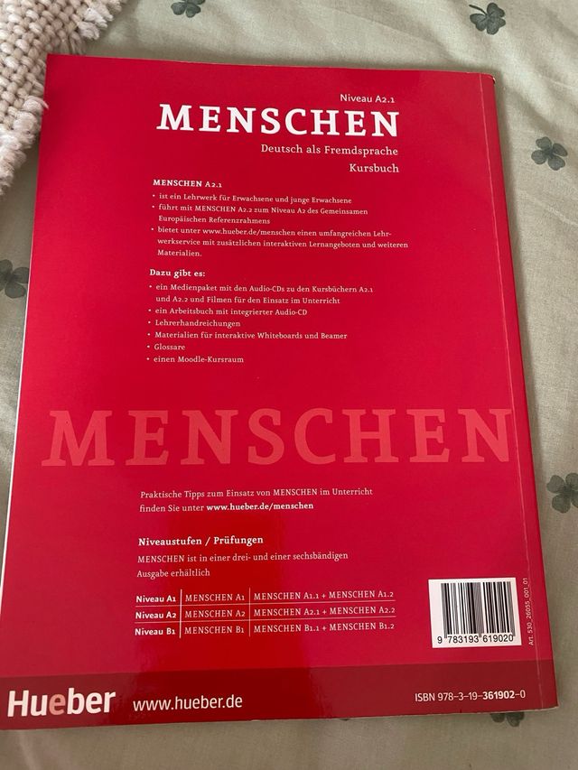 Menschen A2.1 Kursbuch Arbeitsbuch