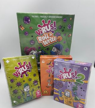 saga completa Virus ( precintados)