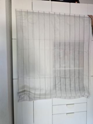 Estores cortina KA (Kilo Americano) con mecanismo.