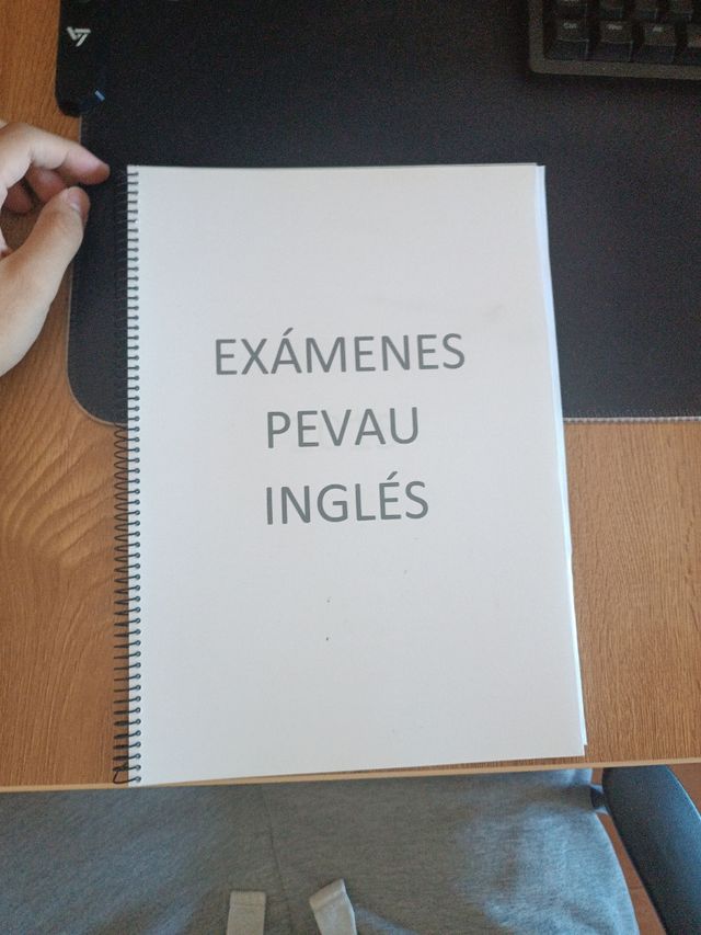 Apuntes para selectividad, practicas de ingles