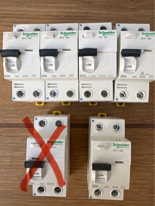 Interruptor Diferencial Schneider