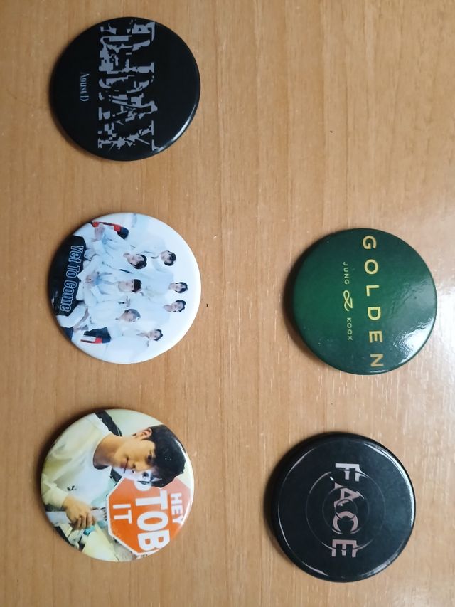 Chapas BTS