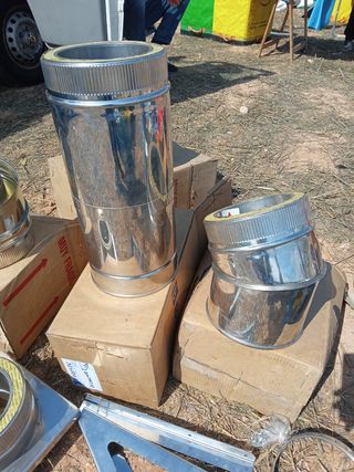 Tubos Acero Inox Chimenea