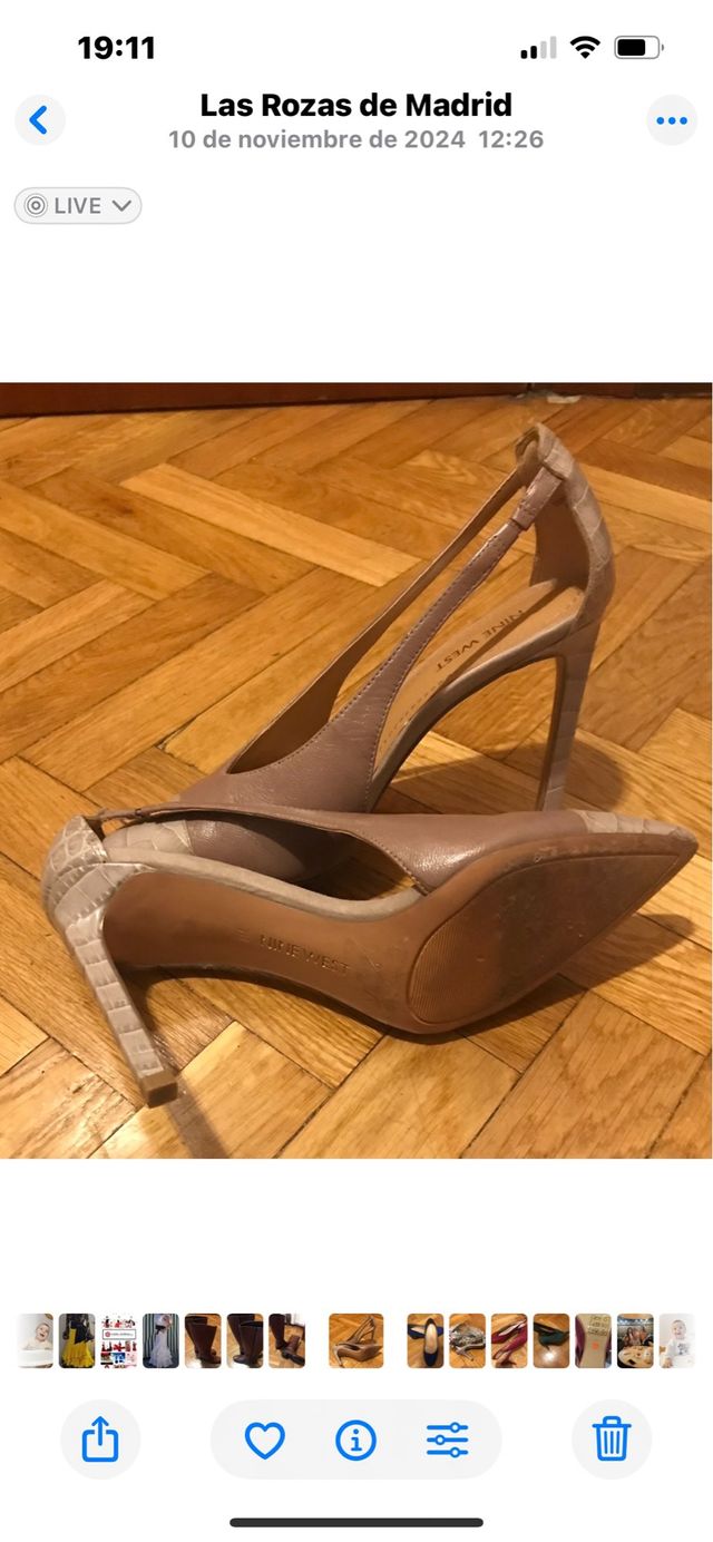 Scarpe Nine West beige/marroni