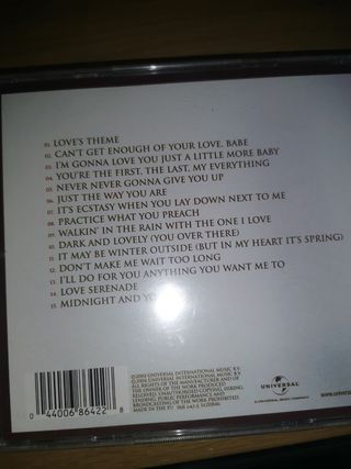 Barry White Love Songs CD