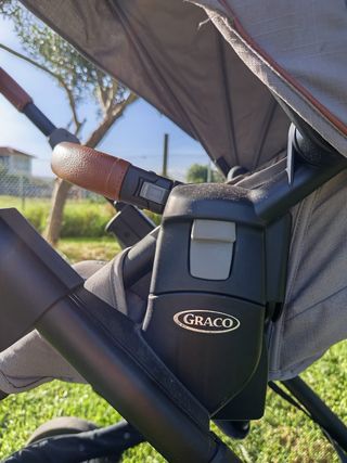 Silla de paseo Graco plegable y reclinable.
