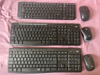 Teclado y Ratón Logitech Negro Inalámbrico