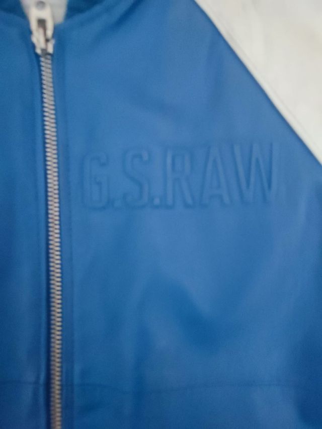 Chaqueta G-Star RAW Cuero Azul