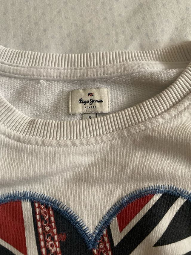 Sudadera Pepe Jeans con corazón Union Jack