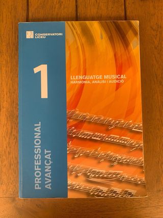 Libros Piano Conservatori del Liceu