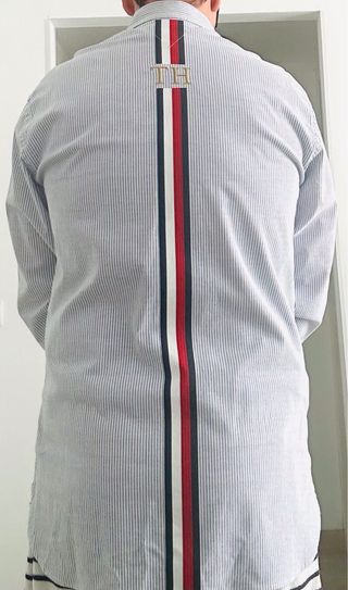 Camisa Tommy Hilfiger Oxford Rayas Talla S-M