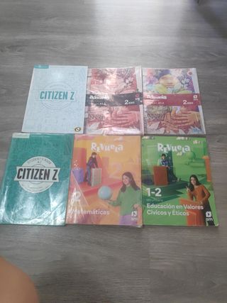 Lote libros 2 eso