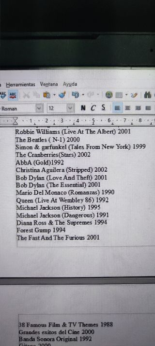 Colección CDs Música Varios Artistas